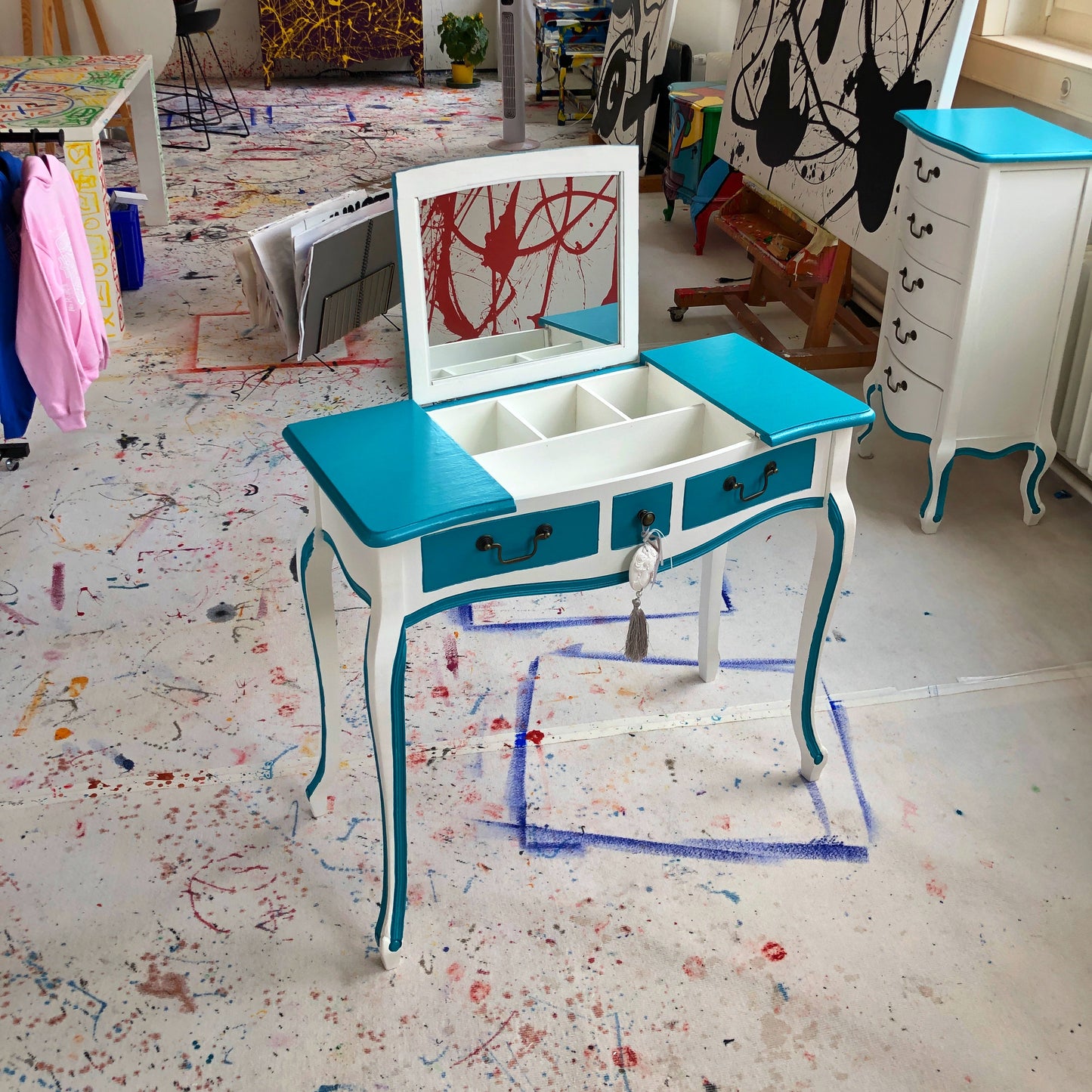 Tiffany Schmicktisch Set Art Loft