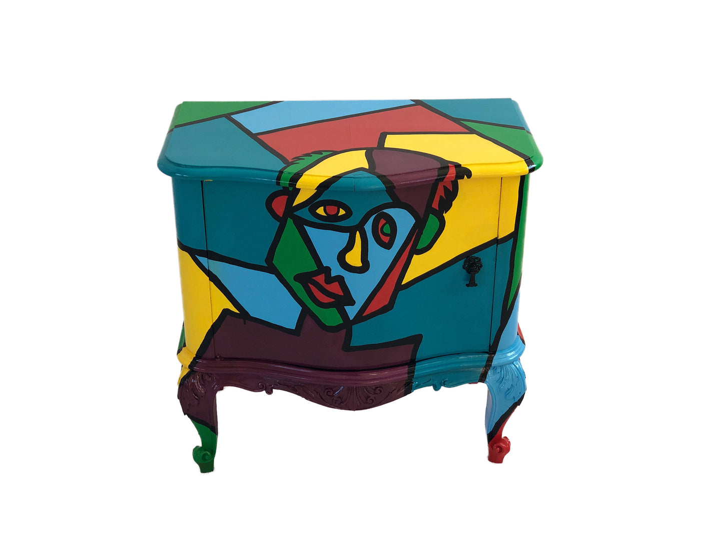 Pablo Picasso Vintage Schrank Art Loft