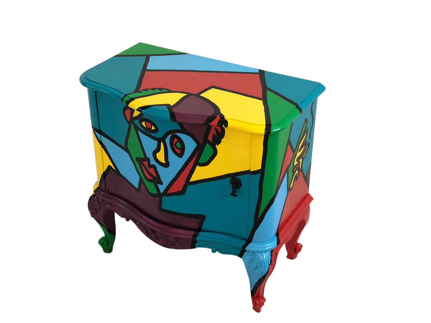 Pablo Picasso Vintage Schrank Art Loft