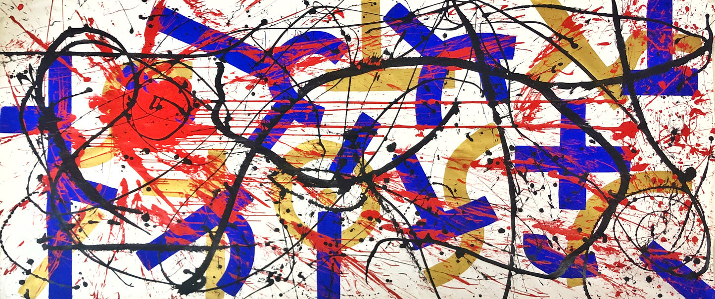 Symbols of the Truth Nr. 11 - Royal Abstract Series Art Loft