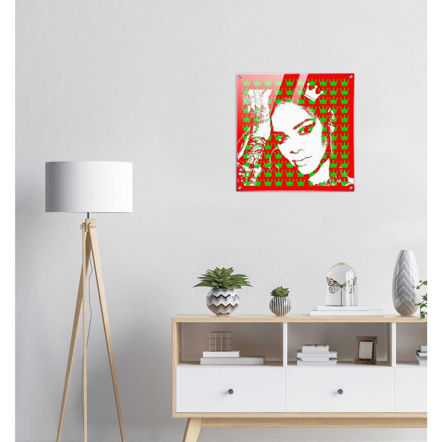 Rihanna - Kings & Queens Series - Kunstdruck auf Acrylglas Art Loft