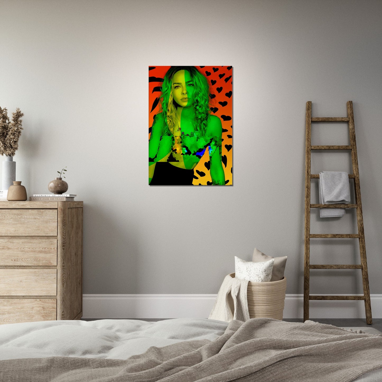 Jessy - Kunstdruck auf Leinwand Art Loft