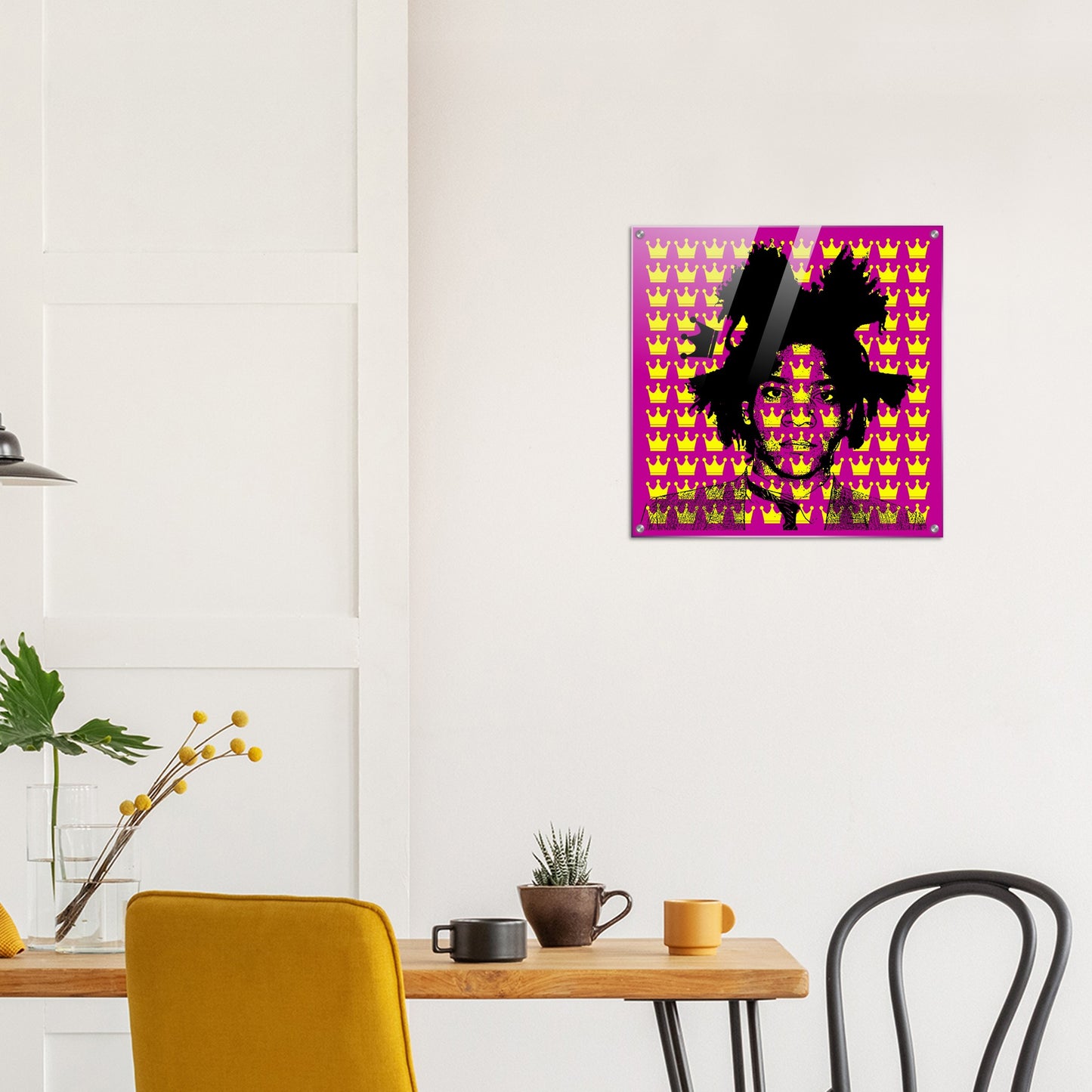 Jean Michel Basquiat - Kings & Queens Series - Kunstdruck auf Acrylglas Art Loft