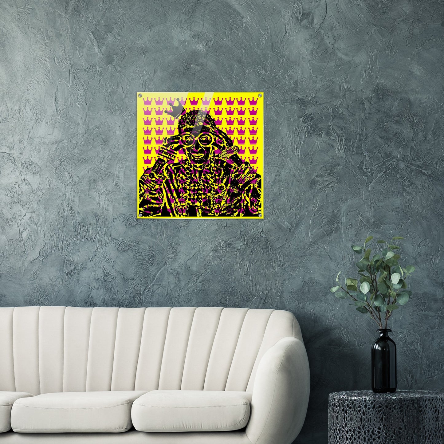 Iris Apfel - Kings & Queens Series - Kunstdruck auf Acrylglas Art Loft