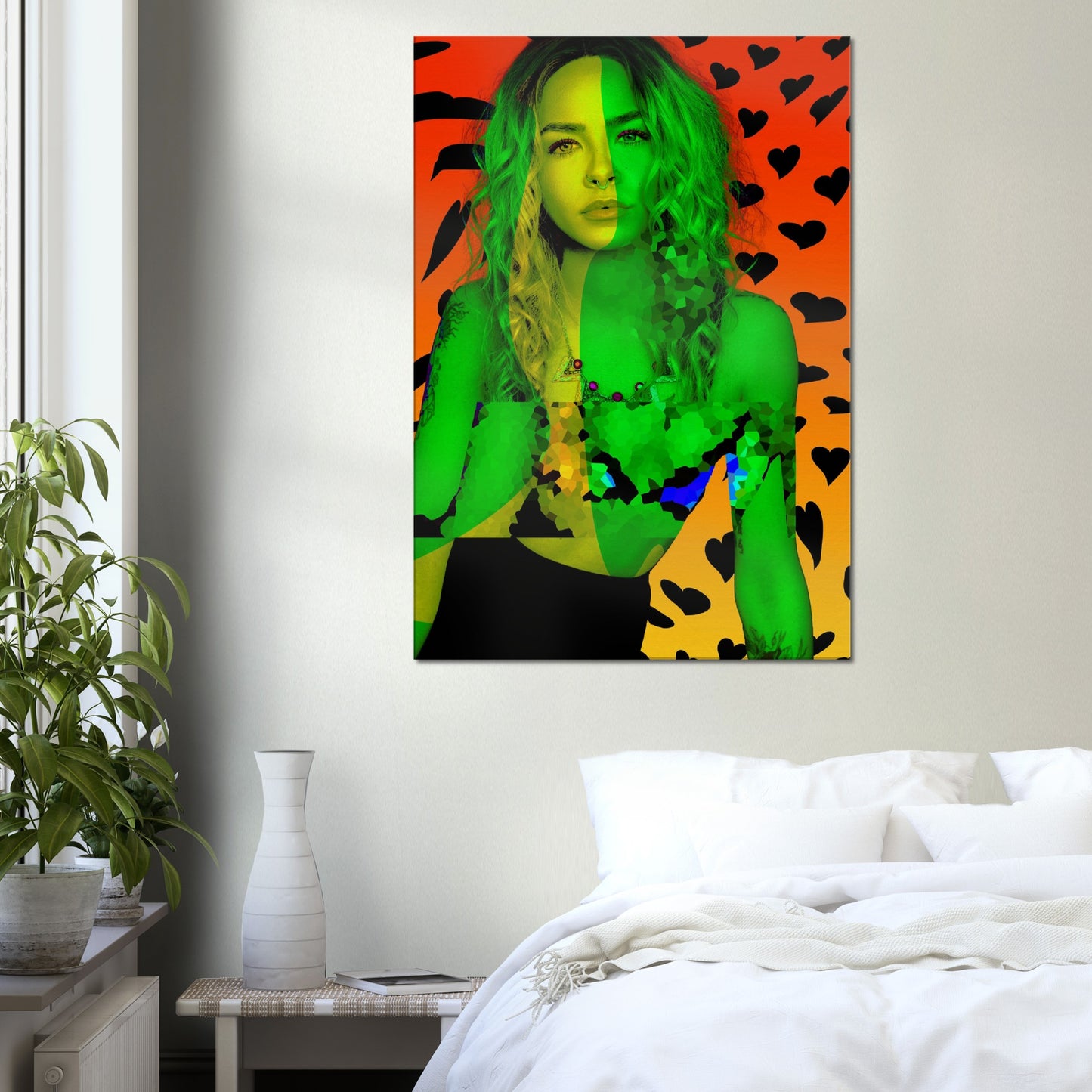 Jessy - Kunstdruck auf Leinwand Art Loft