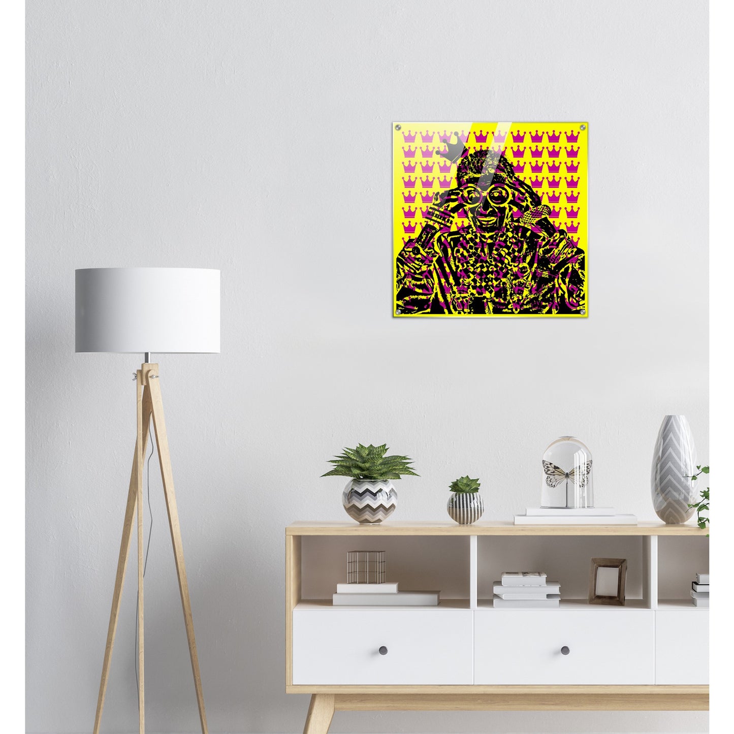 Iris Apfel - Kings & Queens Series - Kunstdruck auf Acrylglas Art Loft