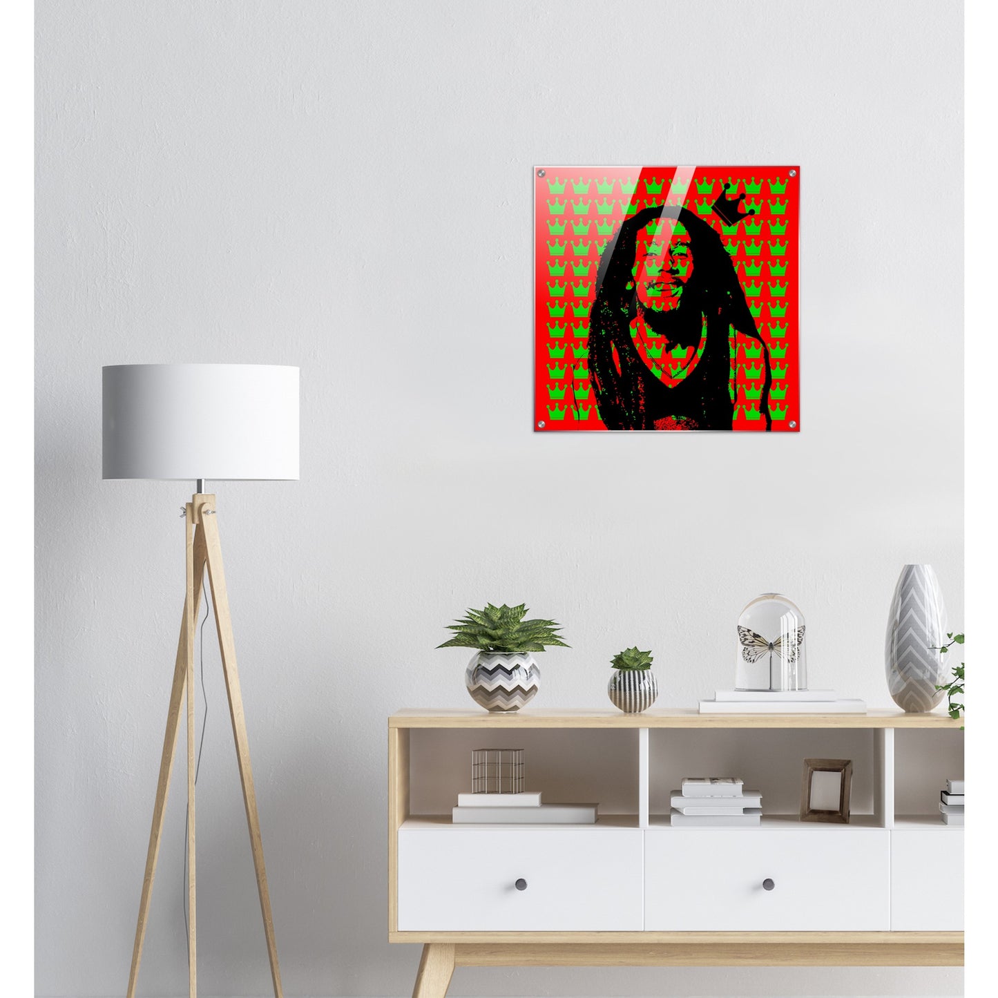 Bob Marley - Kings & Queens Series - Kunstdruck auf Acrylglas Art Loft