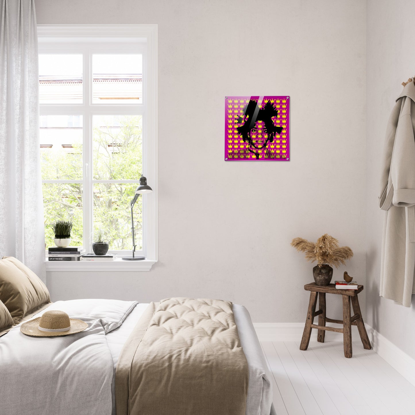 Jean Michel Basquiat - Kings & Queens Series - Kunstdruck auf Acrylglas Art Loft