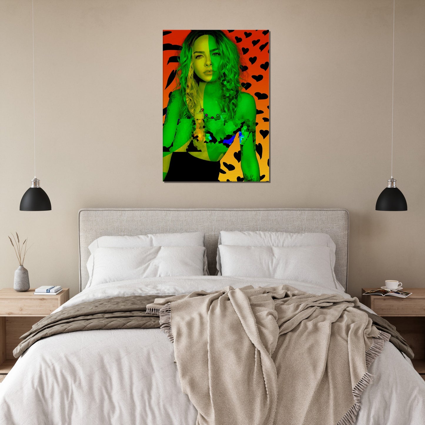 Jessy - Kunstdruck auf Leinwand Art Loft