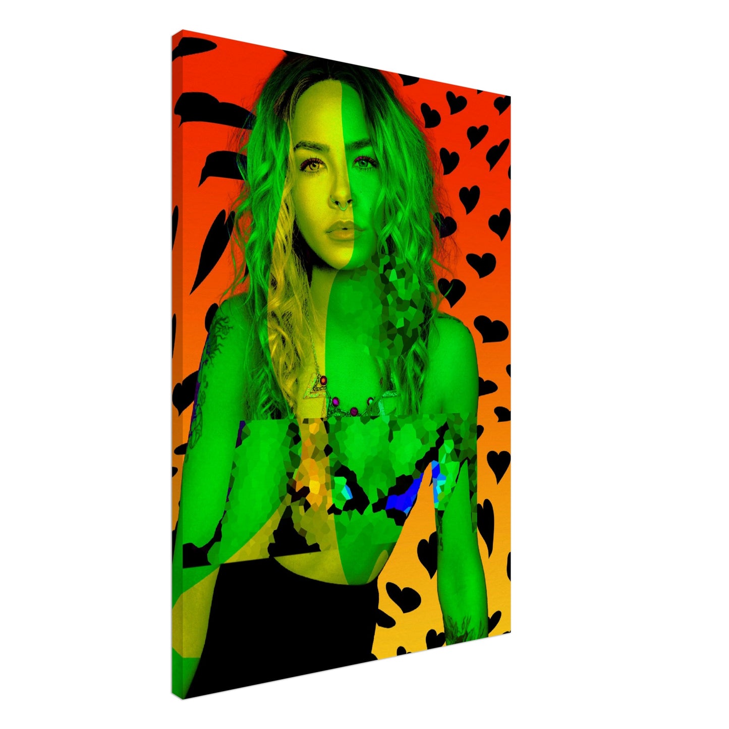 Jessy - Kunstdruck auf Leinwand Art Loft