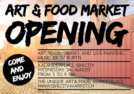 Sihlcity Art & Food Market Zurich 2016