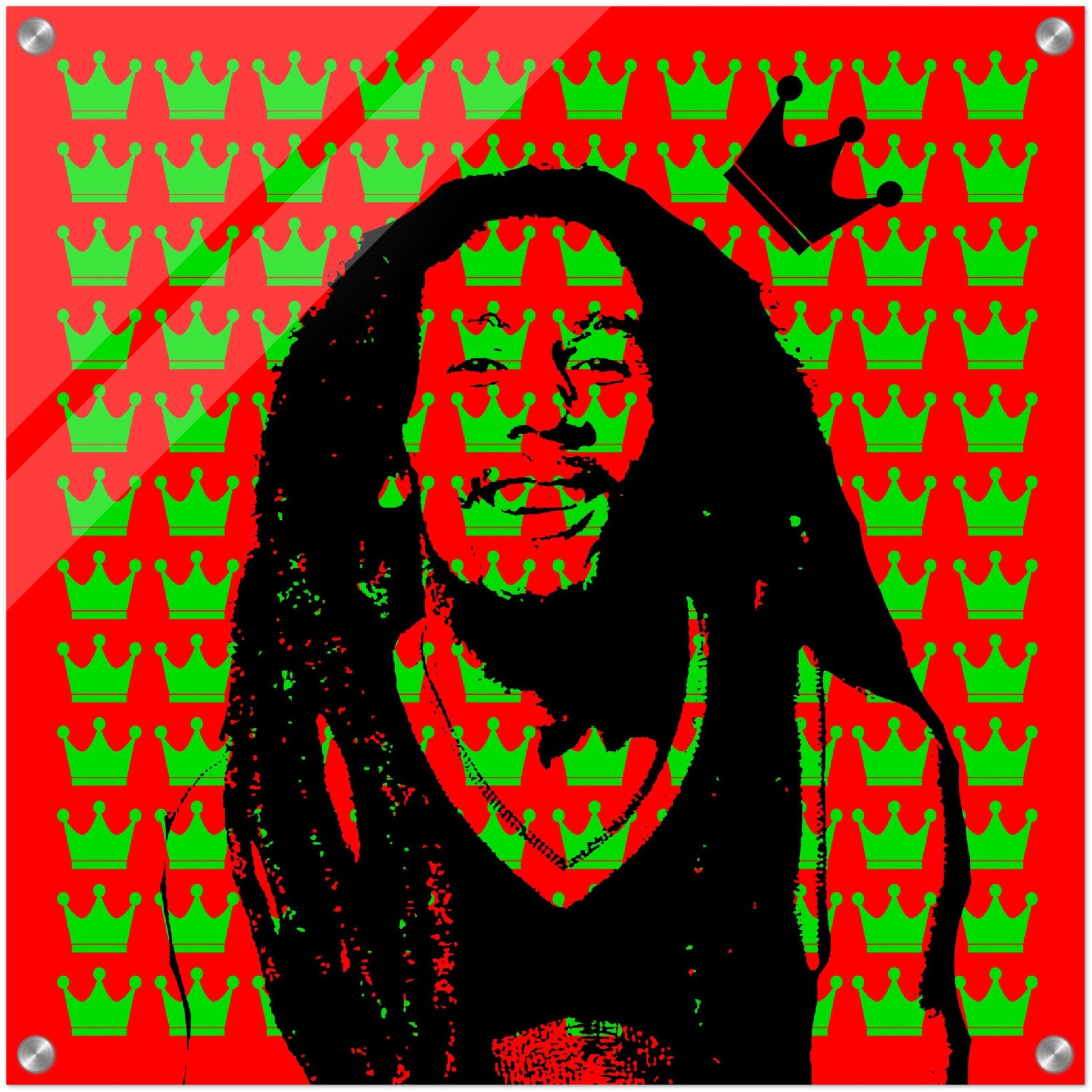 Bob Marley - Kings & Queens Series - Kunstdruck auf Acrylglas Art Loft